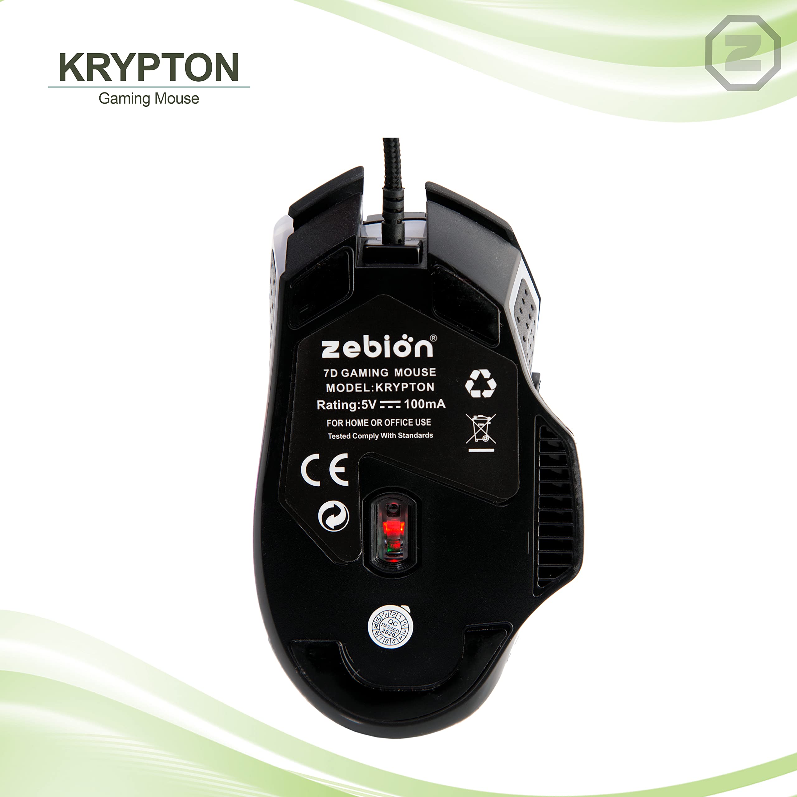 Mouse19124N-CML i7-10510U 8-256 （28） Amazon.in: Buy Zebion Krypton Professional Gaming Mouse, with 7D